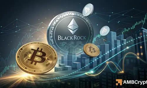 贝莱德豪掷3.57亿美元购入BTC和ETH,鲸鱼情绪分化显现