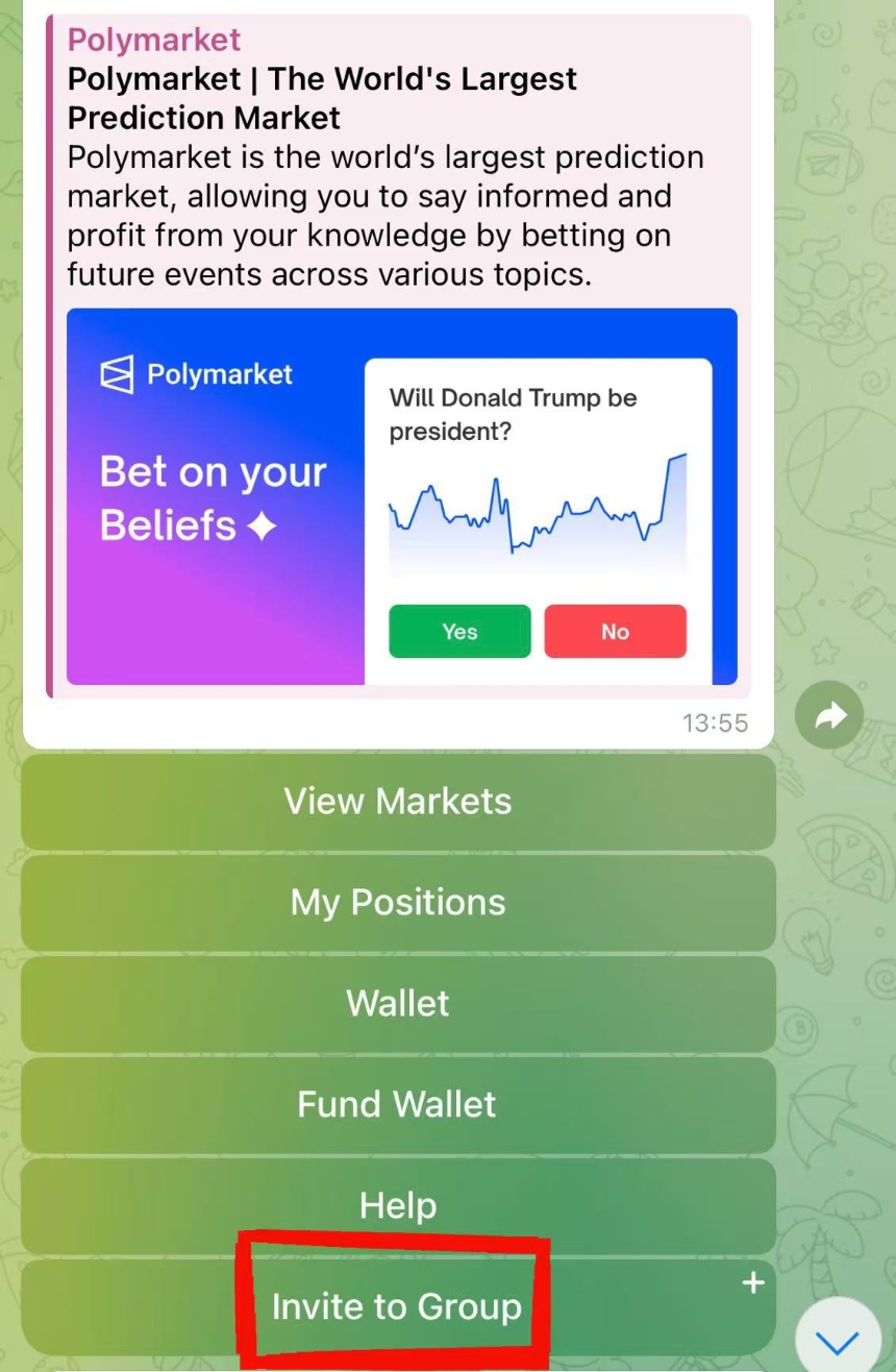 Polycule：通过Telegram Bot轻松玩转Polymarket预测市场