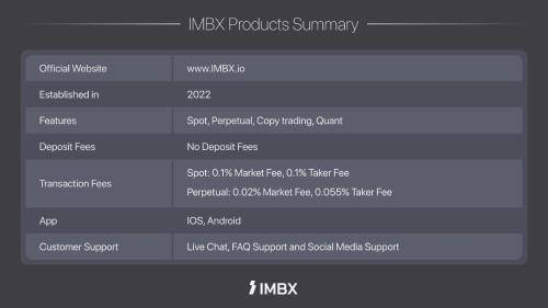 全球加密货币交易所IMBX正式发布下一代数字资产交易平台