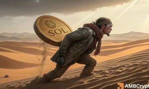 Solana 100亿美元流动性流失：SOL是否面临长期困境？