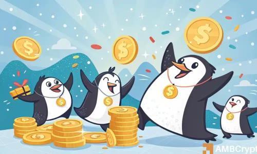 PENGU memecoin 反弹 14%,分析师称上涨目标或达 0.025 美元,但需警惕潜在回调风险