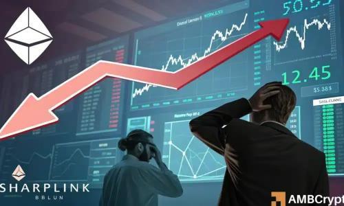 SharpLink股价暴跌66%后,10亿美元以太坊押注或成转机