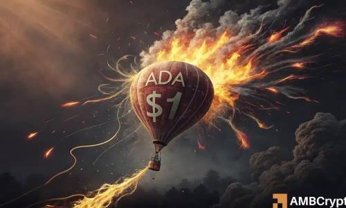 Cardano 的 1 美元目标面临挑战:鲸鱼行为或引发进一步下跌
