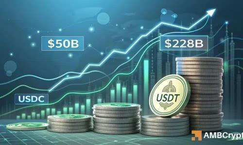 稳定币储备飙升至500亿美元,或成加密货币市场新催化剂