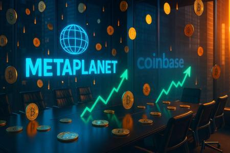 Metaplanet比特币持仓超Coinbase,投资策略推动股价飙升