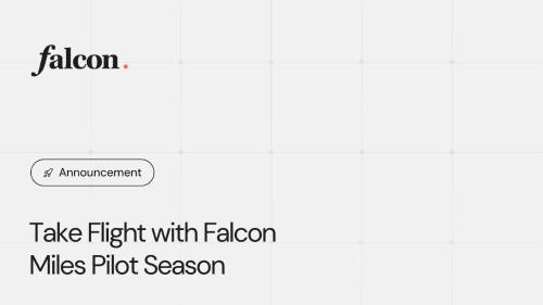 Falcon Finance 推出 Falcon Miles 积分计划试点,激励生态系统贡献者