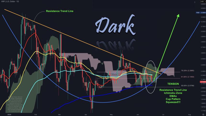 XRP 1D Chart Dark Defender