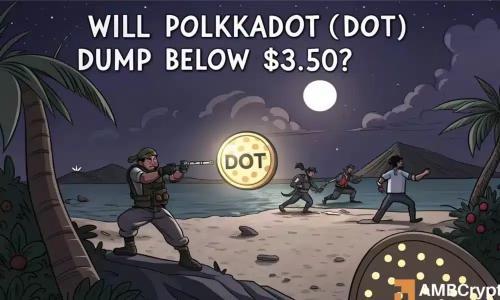 Polkadot 跌至关键支撑位:DOT 是否将迎来看涨逆转?