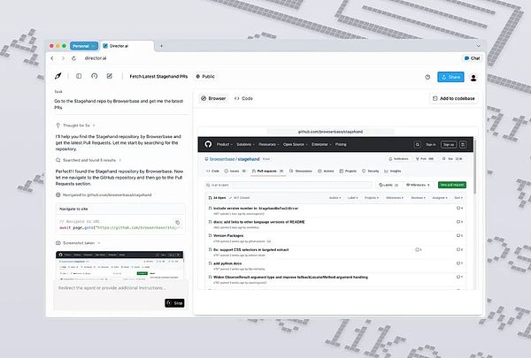 Director自然语言自动化示例