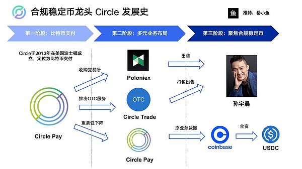 合规稳定币龙头Circle的发展历程与战略转型