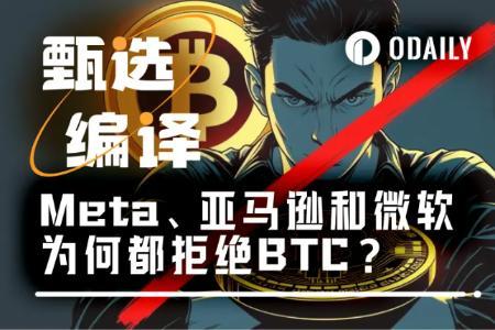 科技巨头为何拒绝比特币?Meta、亚马逊和微软的谨慎选择