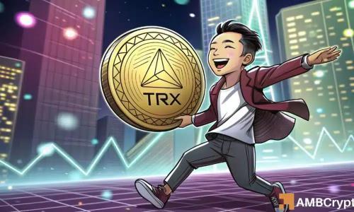 Tron稳定币流入量突破800亿美元,TRX涨势面临潜在风险