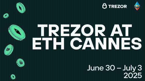 Trezor成为2025年戛纳以太坊社区会议官方合作伙伴