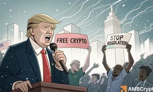 特朗普批评美联储与拜登政策,警告去银行化对美国经济构成威胁