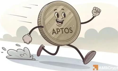 Aptos价格徘徊于0.48美元附近：三大迹象显示APT或将迎来突破