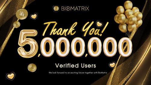 BioMatrix突破500万验证用户,开创Web3真实人类参与新纪元