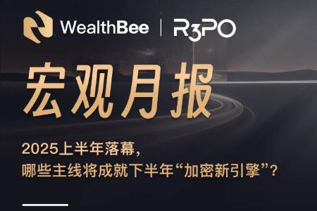 WealthBee宏观月报:2025上半年落幕,哪些主线将成就下半年“加密新引擎”?