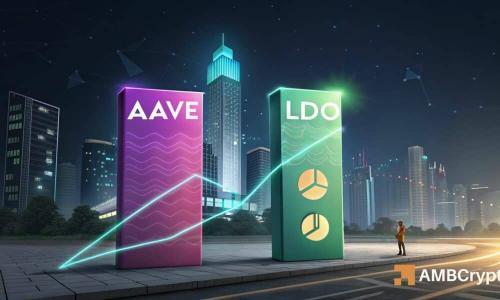Aave 在借贷和 TVL 上全面超越 Lido,但竞争远未结束