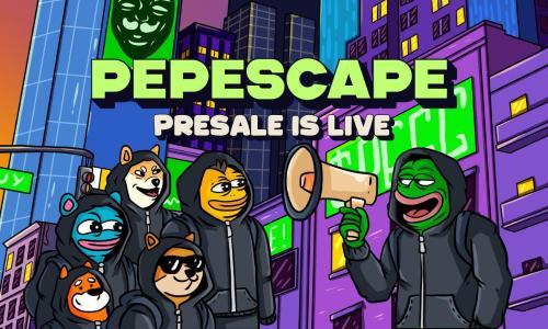 PEPESCAPE启动加密货币预售:融合Memecoin文化与去中心化金融生态