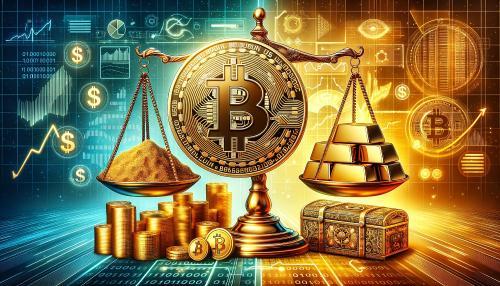 1000美元投资黄金还是比特币:到2030年,谁能让您的财富增值更多?