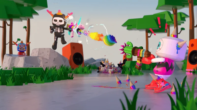Blankos Block Party - Gameplay