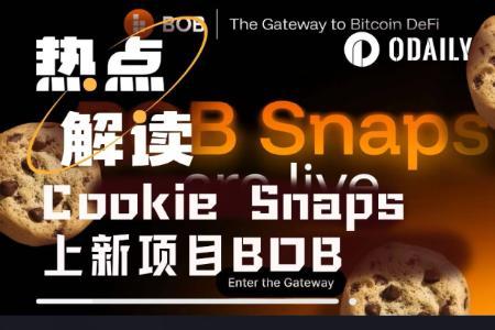比特币生态新突破：BOB登陆Cookie Snaps，能否引领BTC板块复苏？