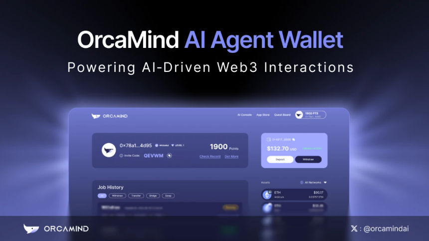 OrcaMind AI Agent Wallet：打造基于AI的Web3交互新体验