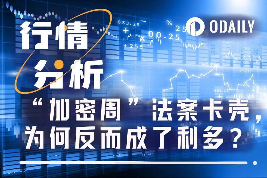 “加密周”法案卡壳，ETH却暴涨12%突破3400美元