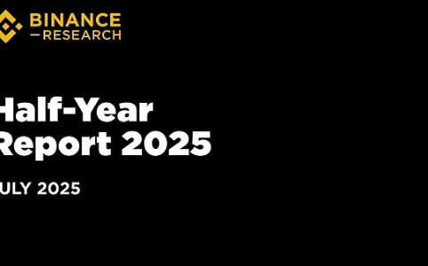币安研究院发布2025上半年加密行业报告：市场温和增长，比特币与DeFi表现亮眼