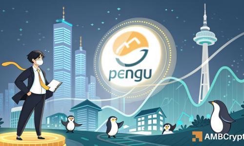 韩国投资者大举入场，<span class='keyword'>PENGU</span>涨势能否持续仍存疑