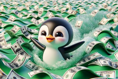 胖企鹅暴涨600%：PENGU超越比特币和BNB成市场焦点