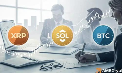 传统企业加速布局加密货币资产：XRP、SOL、B<span class='keyword'>T</span>C成新宠