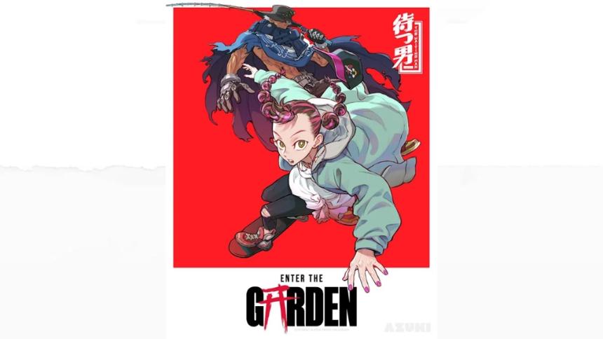 Azuki Elementals - Enter the Gard Poster