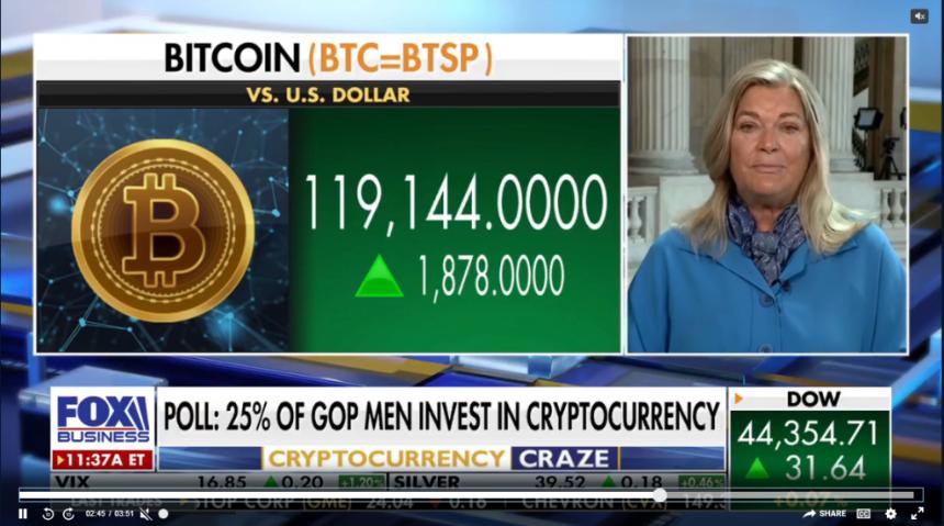  比特币是生命线：通胀担忧下美国参议员力挺比特币 