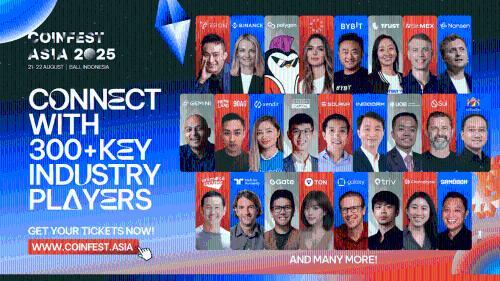  Coinfest Asia 2025 揭晓加密货币领域最耀眼的人物，打造独一无二的 Web3 体验 