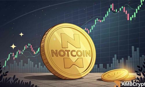 Notcoin 0.002美元支撑位脆弱性分析:交易量激增与清算风险揭示潜在暴跌可能
