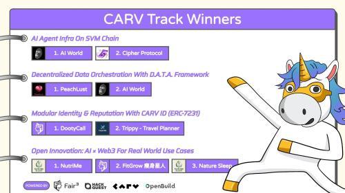 展望未来：开发者正在验证 CARV AI 技术堆栈的潜力