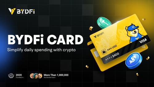  BYDFi 卡正式上线——一卡无缝连接 Web 3.0 资产与现实世界消费 