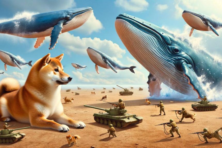 SHIB whale war