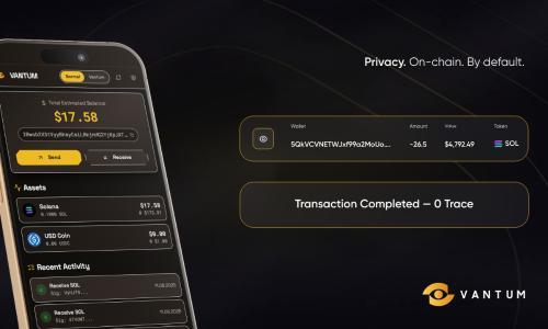Vantum Wallet Beta 版发布:每日交易活动表现强劲,隐私功能受用户青睐