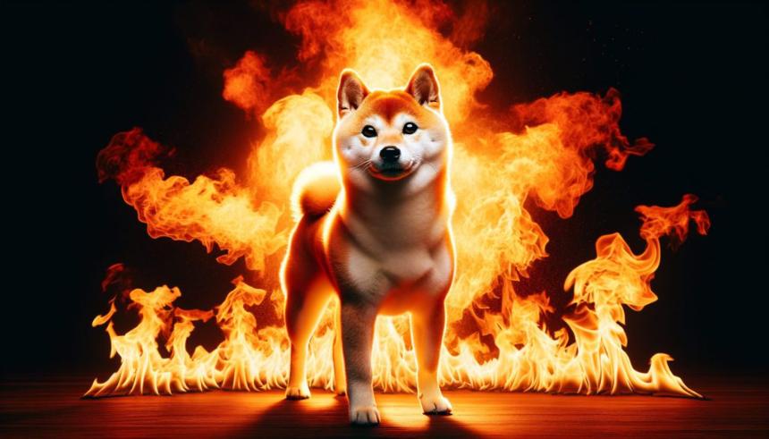 柴犬军队即使价格下跌仍在持续燃烧,3.74亿 SHIB 被销毁
