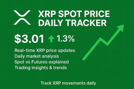 每日跟踪 XRP 现货价格：今日上涨 1.3%，市场趋势解析
