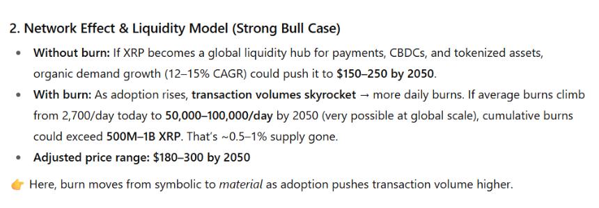XRP Network Effect and Liquidity Model