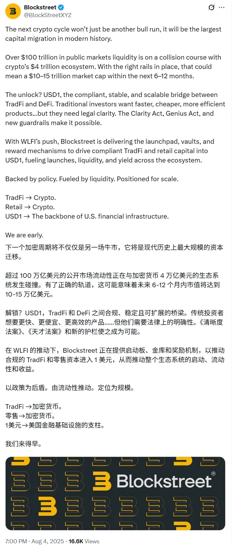 WLFI即将上线早期投资者收益飙升20倍，是巅峰还是新起点？