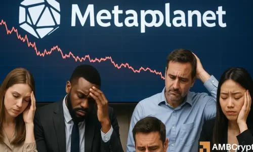 Metaplanet比特币战略遇阻：股价暴跌54%后寻求新融资方案