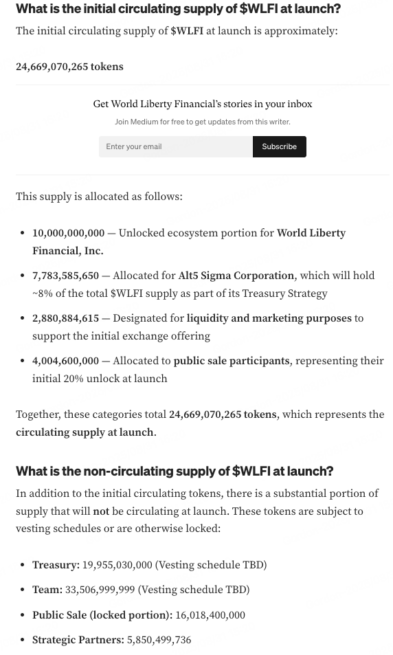 WLFI生态与代币经济全景分析：从USD1稳定币布局到战略上市公司绑定