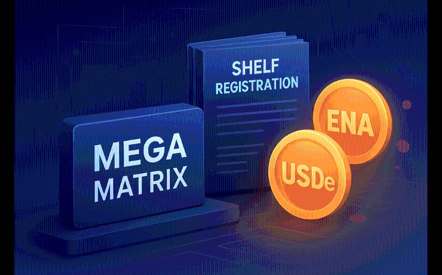 Mega Matrix 豪掷20亿美元押注Ethena稳定币,EN代币成核心战略
