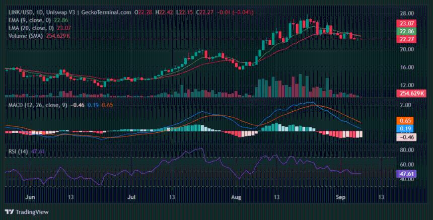 Chainlink 价格处于十字路口:22 美元的枢轴点可能决定下一个 30% 的波动