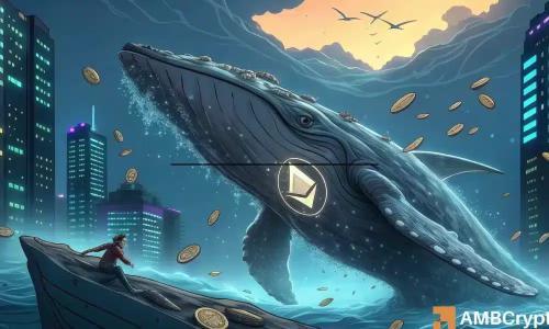 以太坊巨鲸六年后转移2.54亿美元：市场信号显示买家逐步掌控ETH
