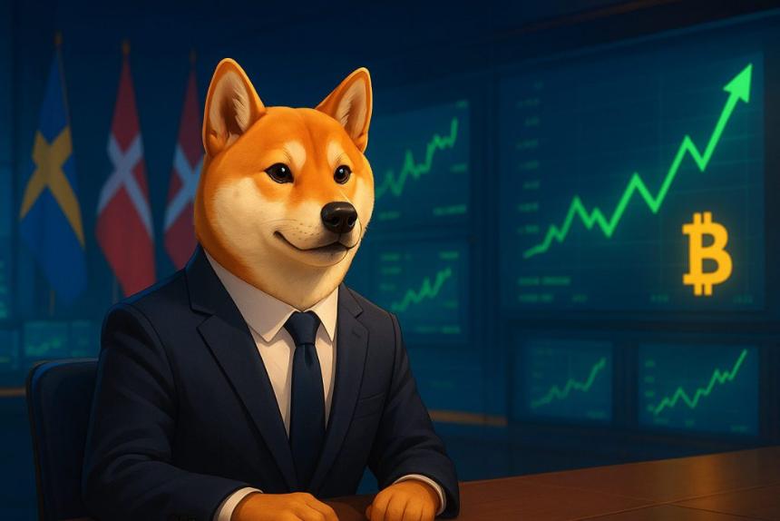 Shiba Inu SHIB in suit